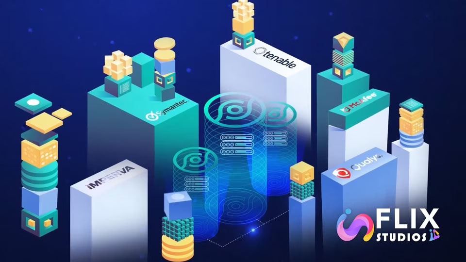 Simulated Storage Attack Isometric Explainer Video